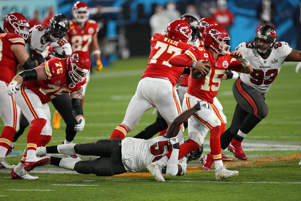 Chiefs Buccaneers Super Bowl Football